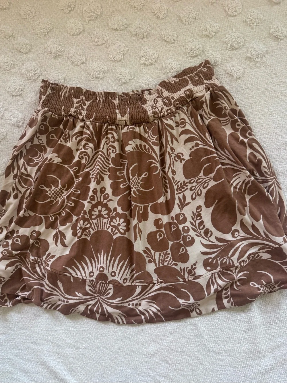 Diane von Furstenberg boho pockets SZ 8 floral 100% silk